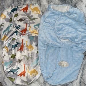 2 Blanket and Beyond baby swaddles